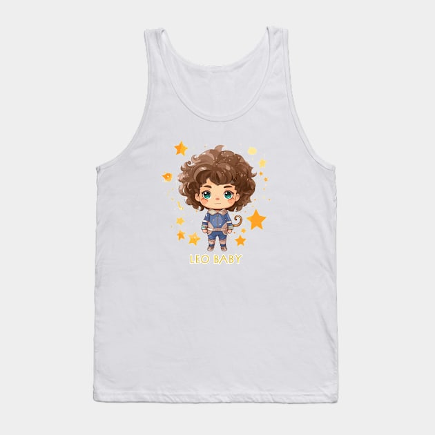 Leo Baby 2 Tank Top by JessCrafts